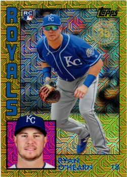 2019 Topps - 1984 Topps Baseball 35th Anniversary Chrome Silver Pack Gold (Series One) #T84-39 Ryan O'Hearn Front