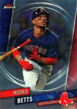 2019 Finest #1 Mookie Betts Front