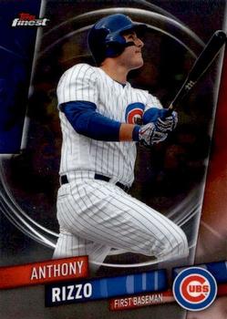 2019 Finest #65 Anthony Rizzo Front