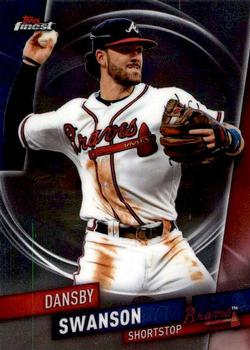 2019 Finest #98 Dansby Swanson Front