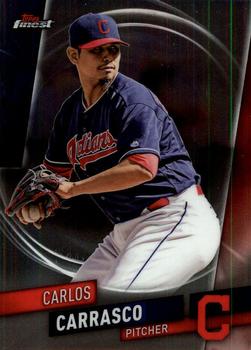 2019 Finest #124 Carlos Carrasco Front