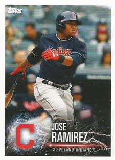 2019 Topps Stickers #32 Jose Ramirez Front