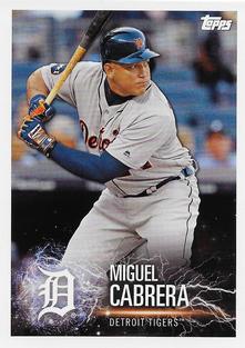 2019 Topps Stickers #39 Miguel Cabrera Front