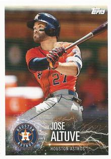 2019 Topps Stickers #41 Jose Altuve Front