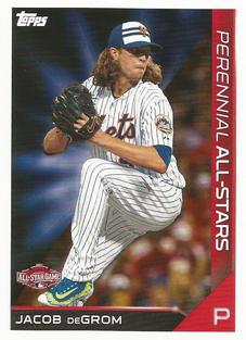 2019 Topps Stickers #51 Jacob deGrom Front