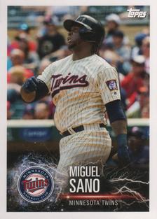 2019 Topps Stickers #71 Miguel Sano Front