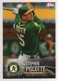 2019 Topps Stickers #80 Stephen Piscotty Front