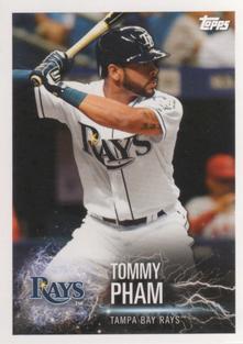 2019 Topps Stickers #88 Tommy Pham Front