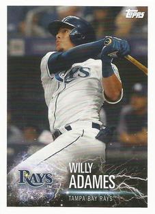 2019 Topps Stickers #89 Willy Adames Front