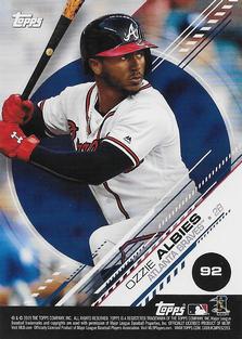 2019 Topps Stickers #92 Elvis Andrus Back