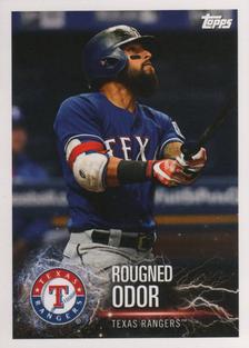 2019 Topps Stickers #93 Rougned Odor Front