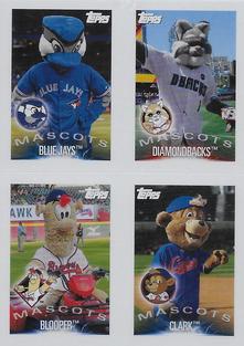 2019 Topps Stickers #97 / 138 / 146 / 149 Ace / Baxter / Blooper / Clark Front