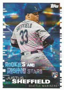 2019 Topps Stickers #107 Justus Sheffield Front