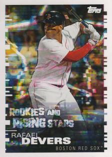 2019 Topps Stickers #108 Rafael Devers Front