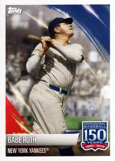 2019 Topps Stickers #111 Babe Ruth Front