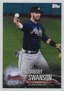 2019 Topps Stickers #144 Dansby Swanson Front