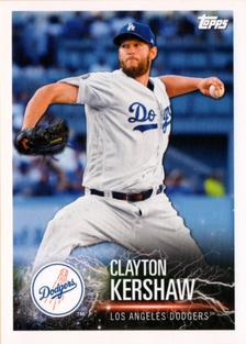 2019 Topps Stickers #170 Clayton Kershaw Front