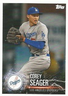 2019 Topps Stickers #172 Corey Seager Front