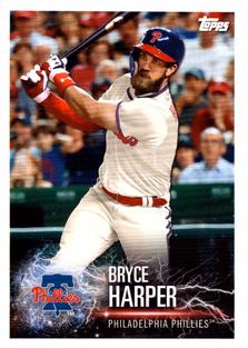 2019 Topps Stickers #202 Bryce Harper Front