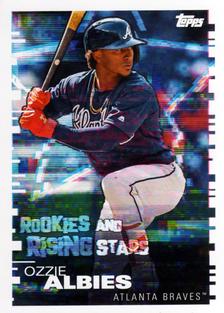 2019 Topps Stickers #218 Ozzie Albies Front