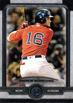 2019 Topps Museum Collection #13 Andrew Benintendi Front