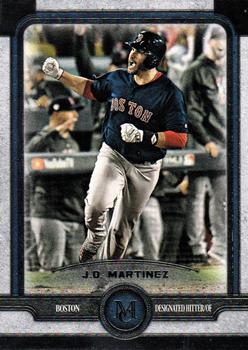 2019 Topps Museum Collection #14 J.D. Martinez Front