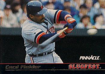 1992 Pinnacle - Slugfest #1 Cecil Fielder  Front