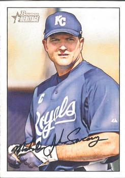 2007 Bowman Heritage #32 Mike Sweeney Front