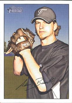 2007 Bowman Heritage #156 A.J. Burnett Front