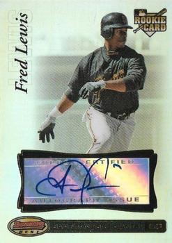 2007 Bowman's Best #86 Fred Lewis Front