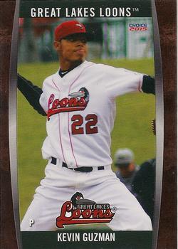 2015 Choice Great Lakes Loons #09 Kevin Guzman Front