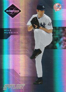 2005 Leaf Limited - Silver Spotlight #138 Mike Mussina Front