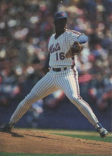 1990 The Wiz / Goldstar New York Mets #NNO Dwight Gooden Front