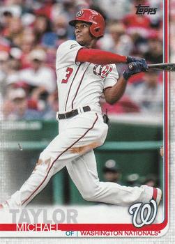 2019 Topps - Advanced Stat #101 Michael Taylor Front