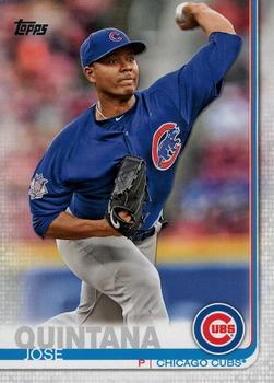2019 Topps - Advanced Stat #105 Jose Quintana Front