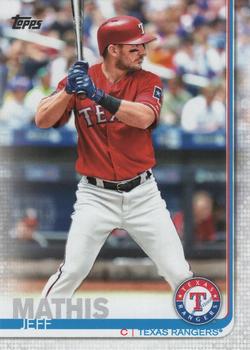 2019 Topps - Advanced Stat #681 Jeff Mathis Front