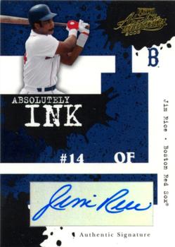 2005 Playoff Absolute Memorabilia - Absolutely Ink #AI-121 Jim Rice Front