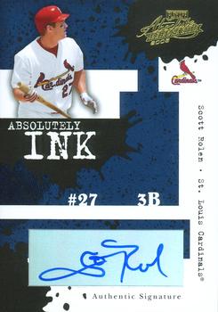 2005 Playoff Absolute Memorabilia - Absolutely Ink #AI-136 Scott Rolen Front