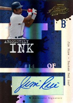 2005 Playoff Absolute Memorabilia - Absolutely Ink Spectrum #AI-121 Jim Rice Front