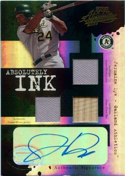 2005 Playoff Absolute Memorabilia - Absolutely Ink Swatch Triple Spectrum #AI-78 Jermaine Dye Front