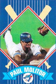 1993 Canada Post Toronto Blue Jays Victory Seals #NNO Paul Molitor Front