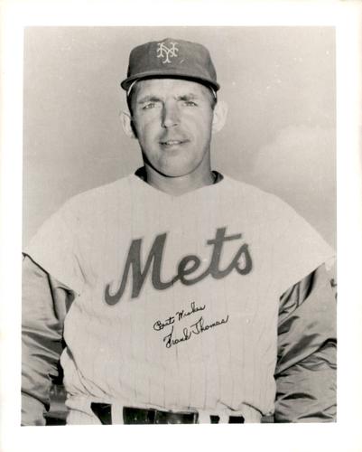 1962 New York Mets 4x5 Photos #NNO Frank Thomas Front