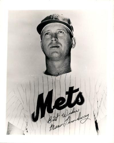 1962 New York Mets 4x5 Photos #NNO Marv Throneberry Front