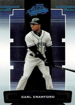 2005 Playoff Absolute Memorabilia - Retail Blue #14 Carl Crawford Front