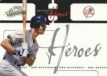 2005 Playoff Absolute Memorabilia - Heroes #AH-23 Don Mattingly Front
