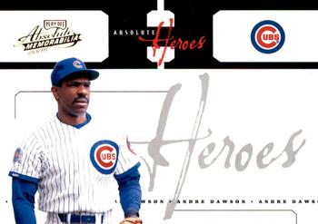 2005 Playoff Absolute Memorabilia - Heroes #AH-53 Andre Dawson Front
