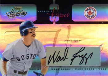 2005 Playoff Absolute Memorabilia - Heroes Autograph Spectrum #AH-70 Wade Boggs Front