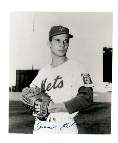 1964 New York Mets 4x5 Photos #NNO Dennis Ribant Front