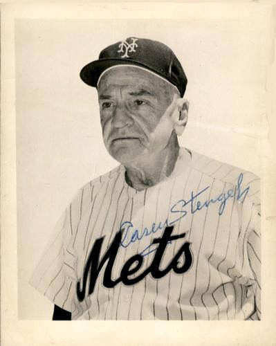 1964 New York Mets 4x5 Photos #NNO Casey Stengel Front