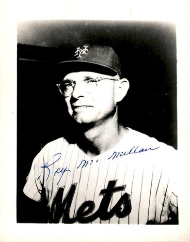 1965 New York Mets 4x5 Photos #NNO Roy McMillan Front